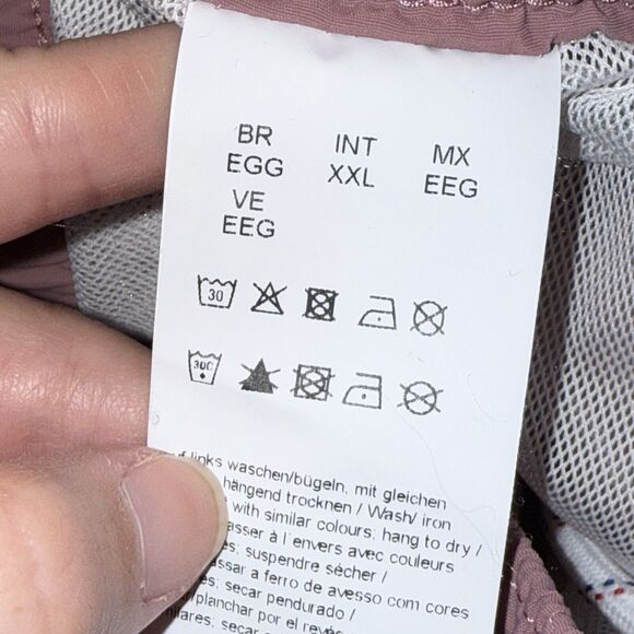 HUGO BOSS x Russell Athletic Men’s Jaco Swim Trunks Shorts Pink Size XXL - Picture 6 of 7